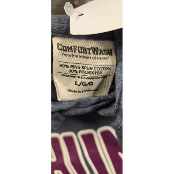 Comfort Wash by Hanes Graphic Fleece Hoodie - Picture 5 of 7